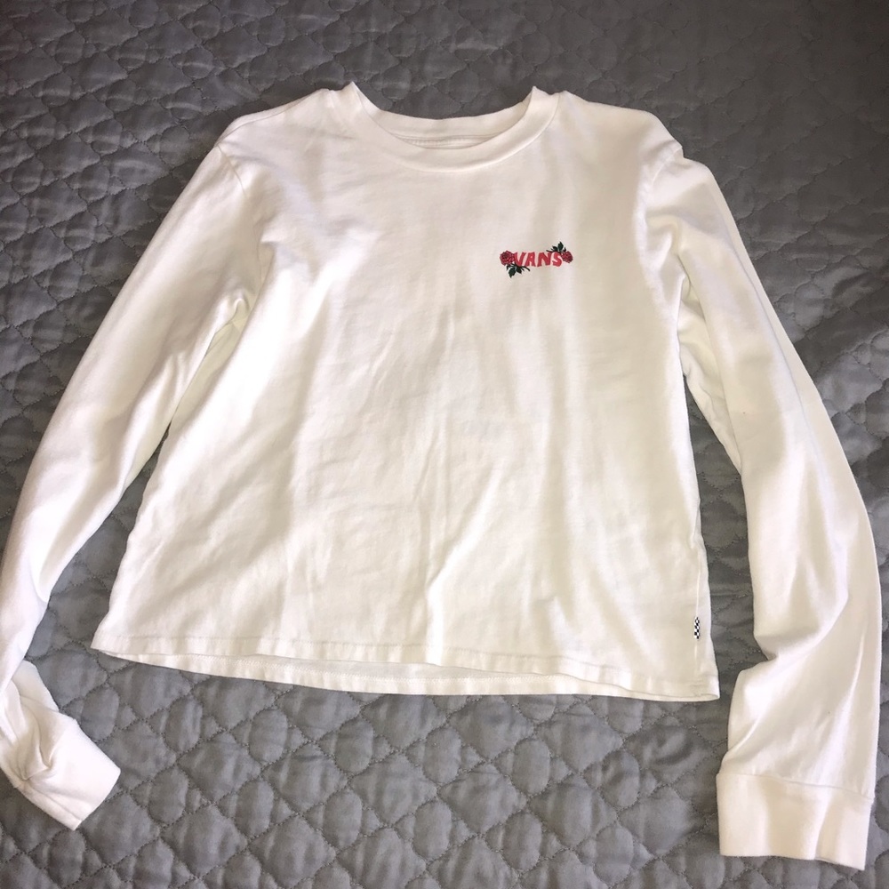 Long sleeve crop top